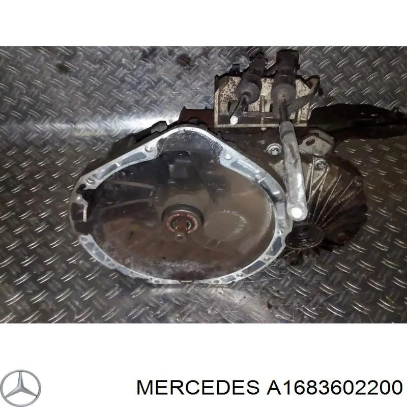 716503 Mercedes Caixa de Mudança montada (caixa mecânica de velocidades)