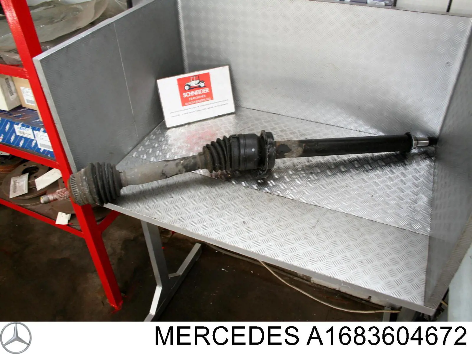 Semieixo (acionador) dianteiro direito Mercedes 1683604672 preço, a partir de 80,02 USD