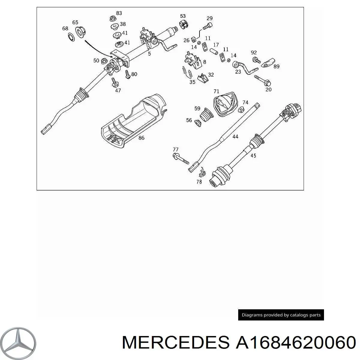 A1684620060 Mercedes 