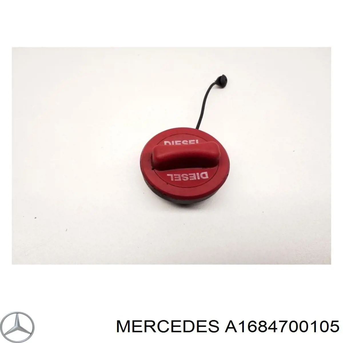 A1684700105 Mercedes Tampa (tampão) do tanque de combustível