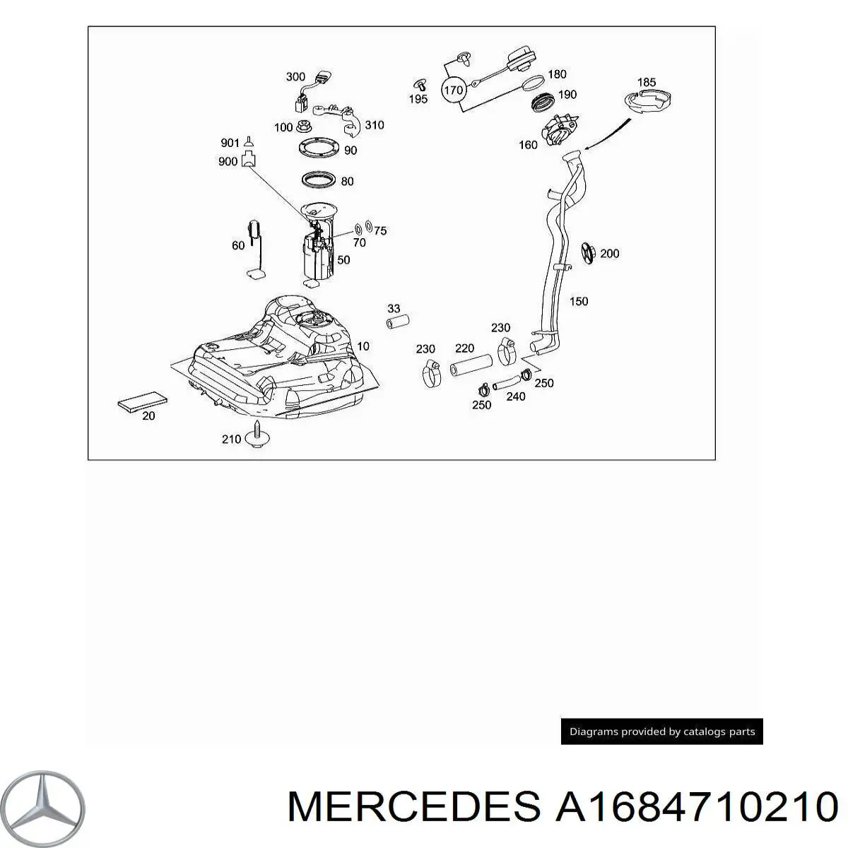 A1684710210 Mercedes 