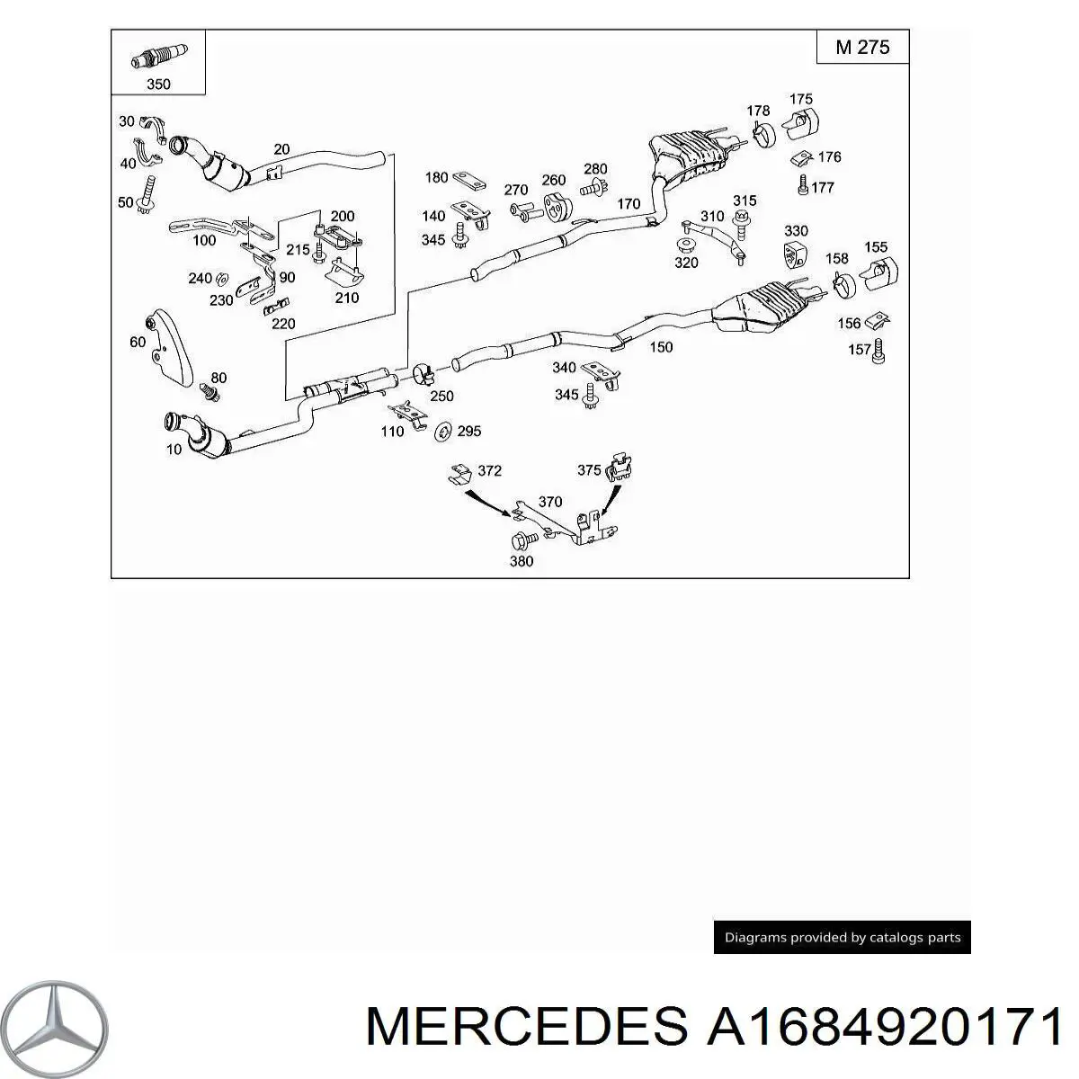  Mercedes A1684920171 preço, a partir de 24,34 USD