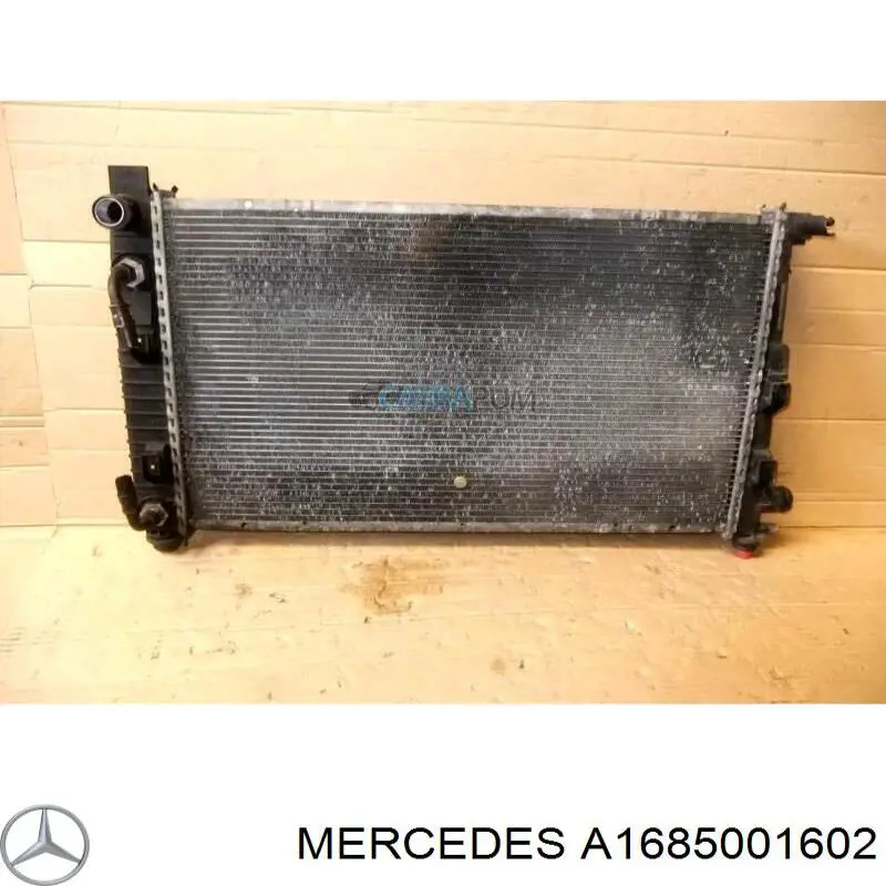 Radiador de esfriamento de motor Mercedes A1685001602 preço, a partir de 78,63 USD
