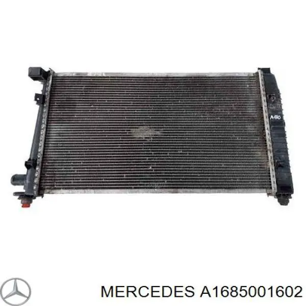 A1685001602 Mercedes Radiador de esfriamento de motor