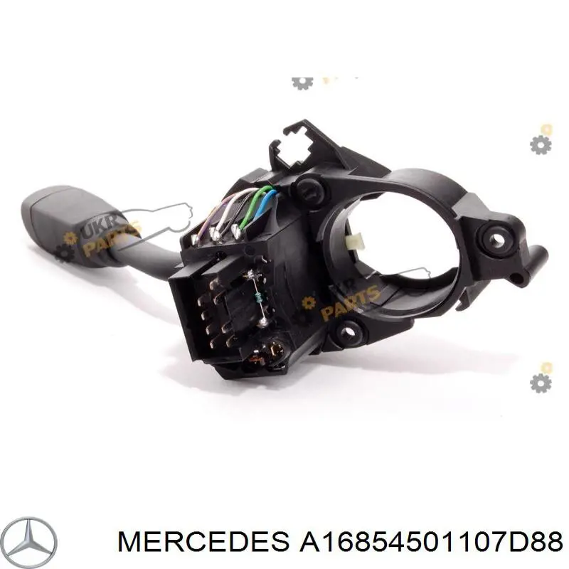 Compre A16854501107D88 Mercedes Comutador esquerdo instalado na coluna da direção