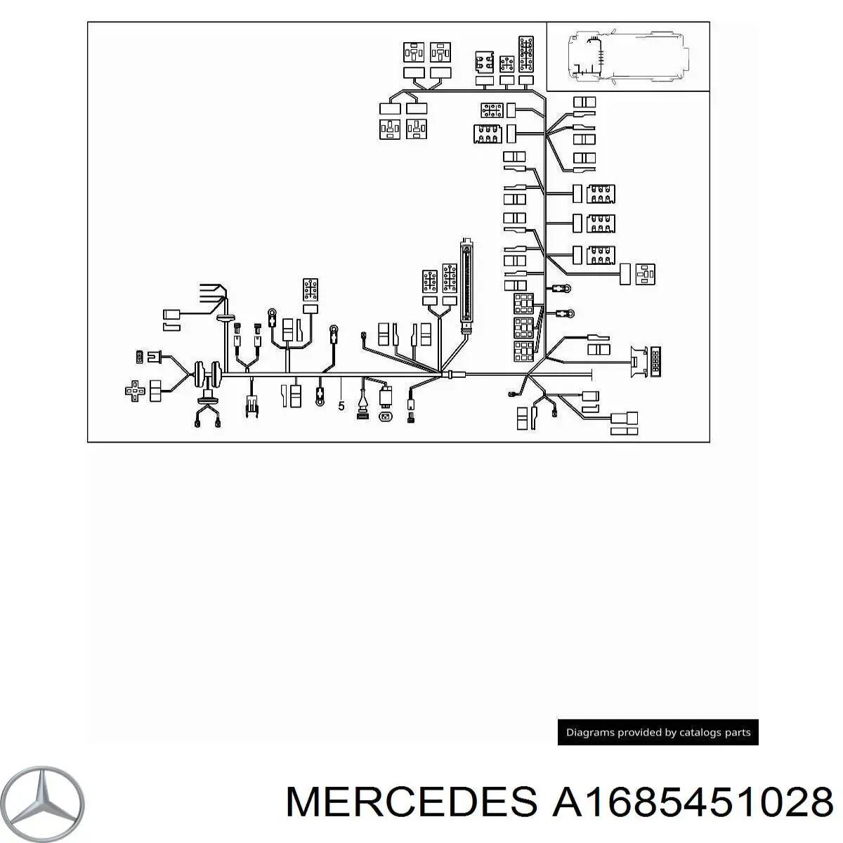  Mercedes A1685451028 preço, a partir de 8,93 USD