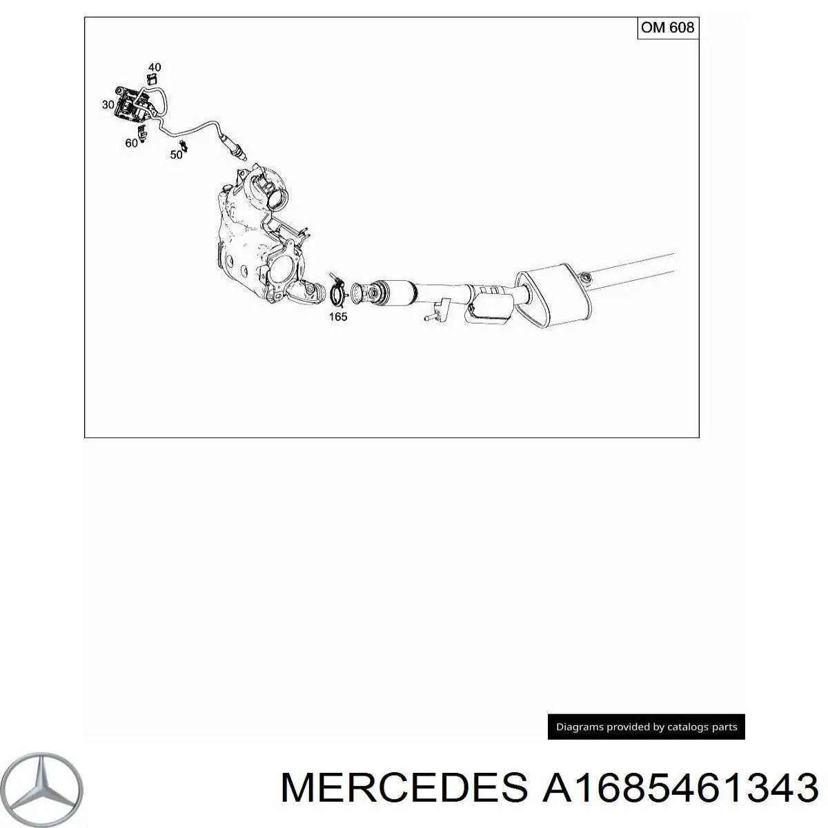 Compre A1685461343 Mercedes 