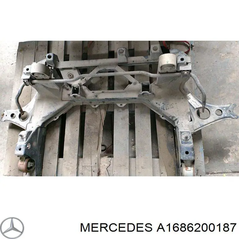 A1686200187 Mercedes Viga de suspensão dianteira (plataforma veicular)