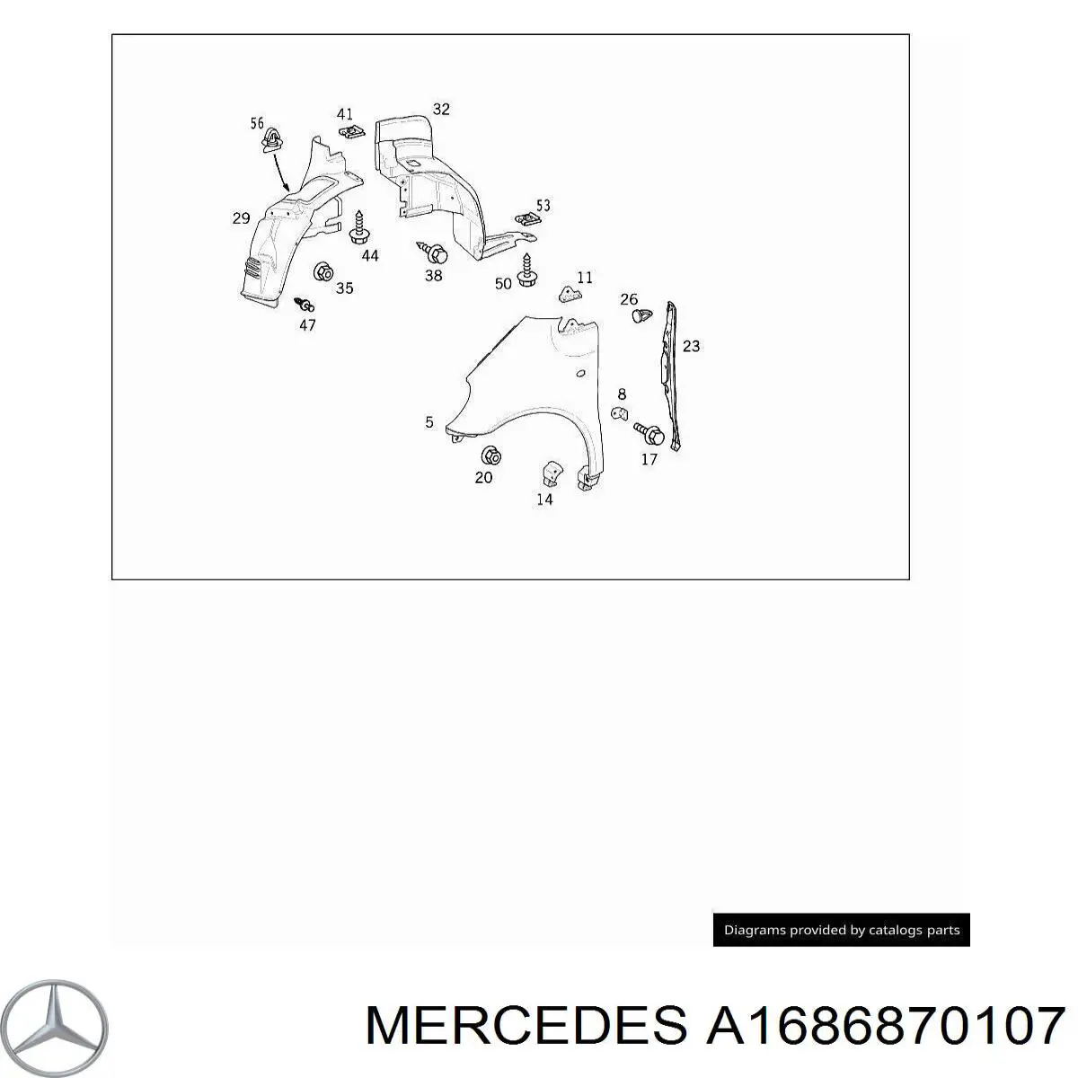A1686870107 Mercedes 