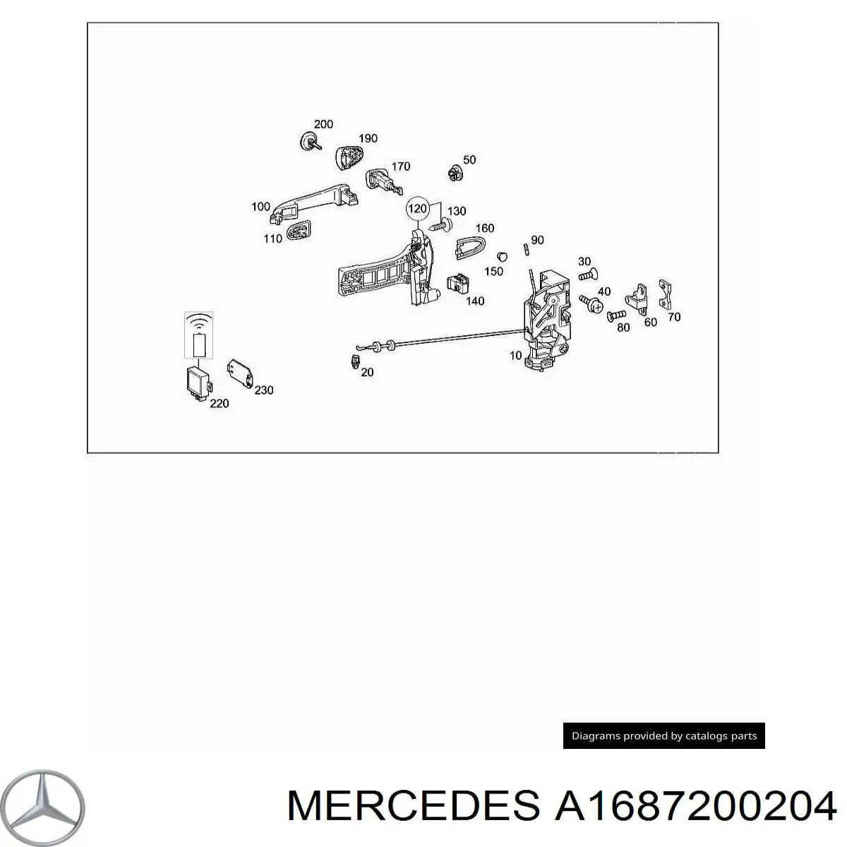 A1687200004 Mercedes 