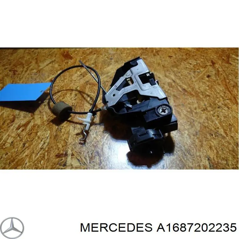 Fecho da porta dianteira direita Mercedes A1687202235 preço, a partir de 49,46 USD