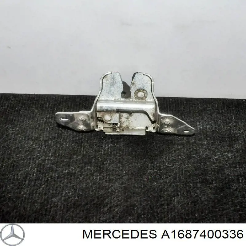Compre 1687400336 Mercedes Fecho de tampa de porta-malas (de 3ª/5ª porta traseira)
