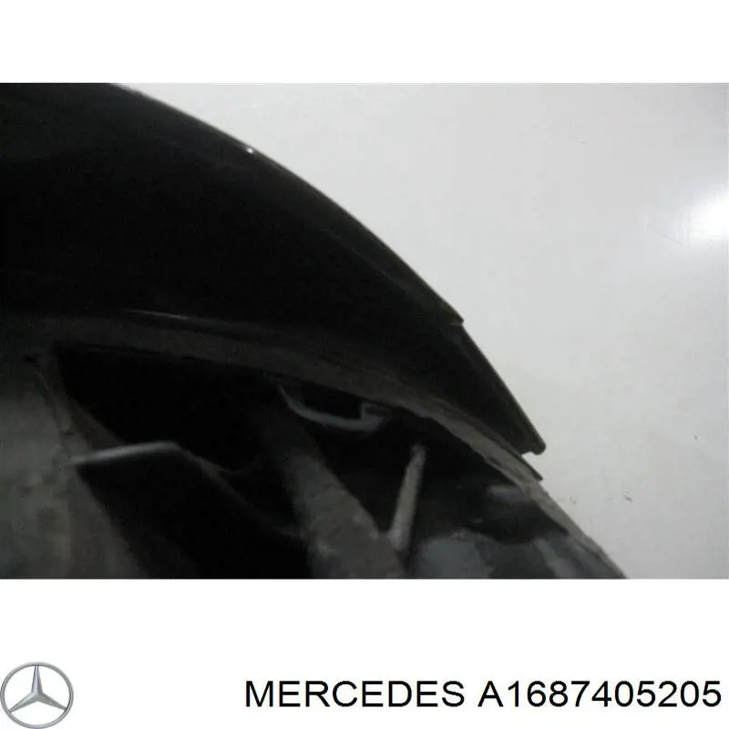 A1687405205 Mercedes Porta traseira (3ª/5ª porta-malas (tampa de alcapão)