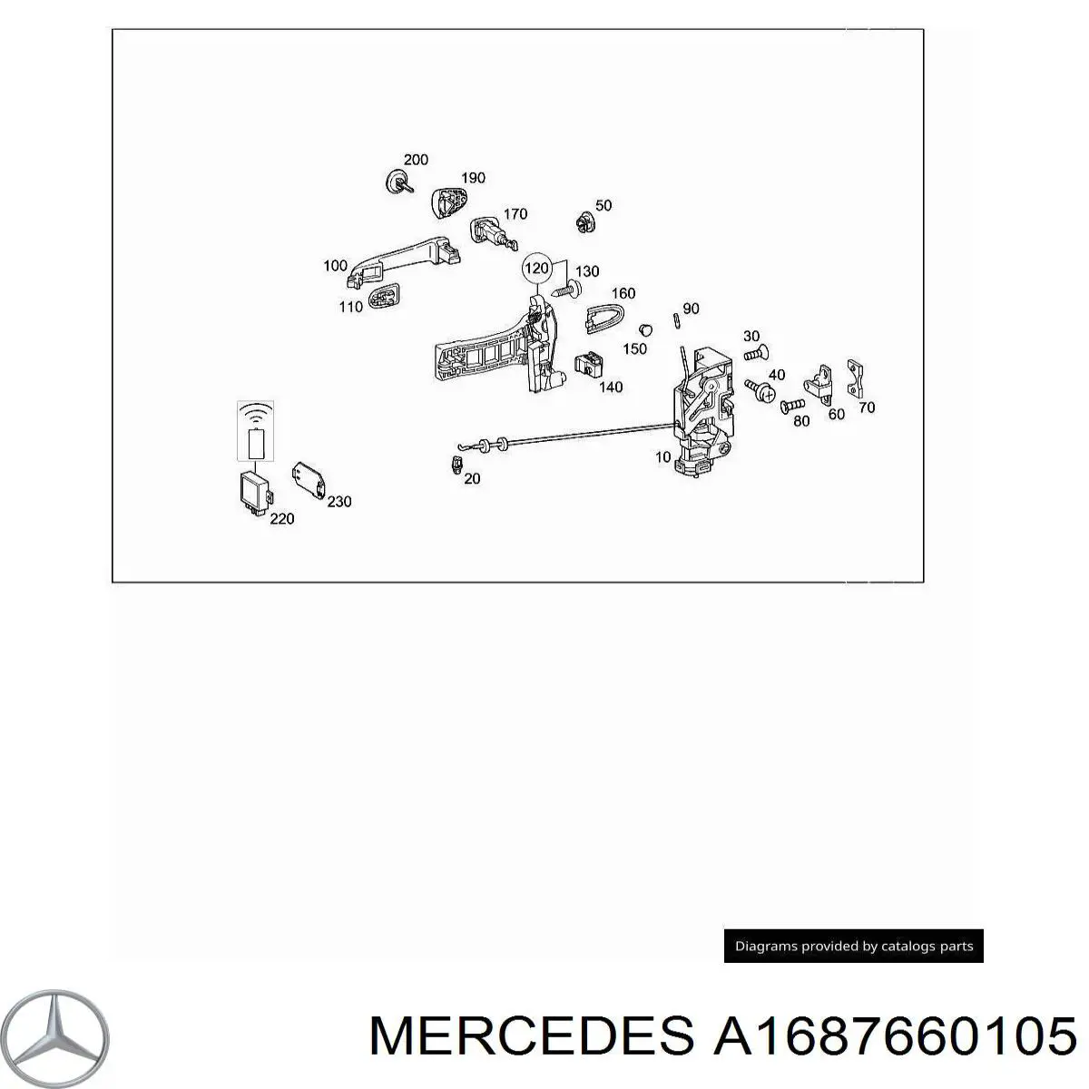A1687660105 Mercedes 