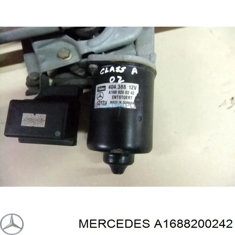 A1688200242 Mercedes Motor de limpador pára-brisas do pára-brisas