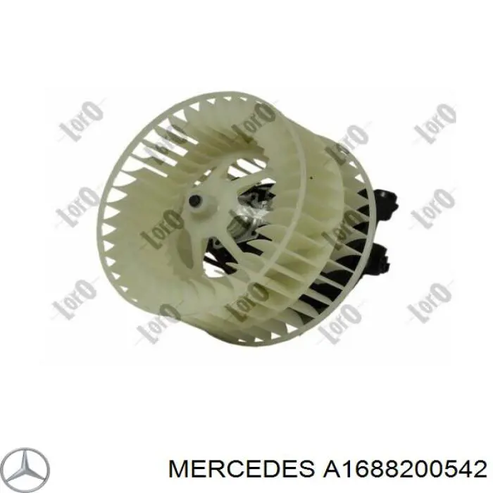Motor de ventilador de forno (de aquecedor de salão) Mercedes A1688200542 preço, a partir de 86,87 USD