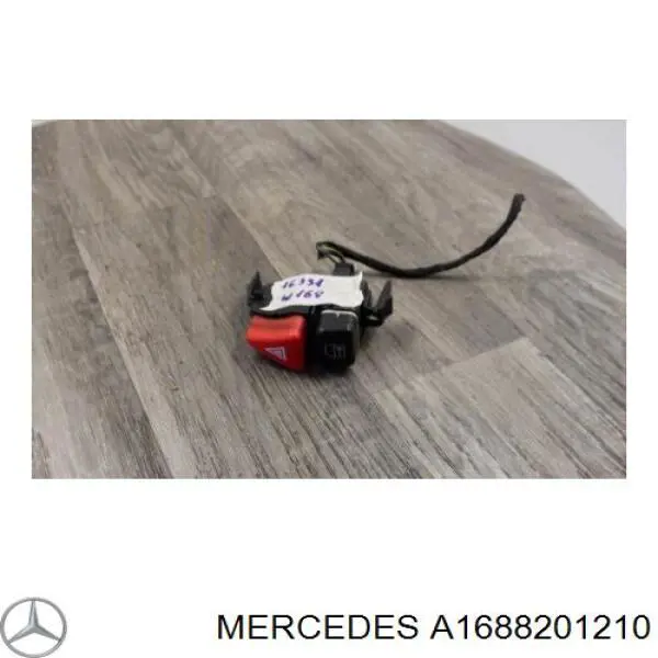 Botão de ativação do sinal de emergência Mercedes A1688201210 preço, a partir de 35,61 USD