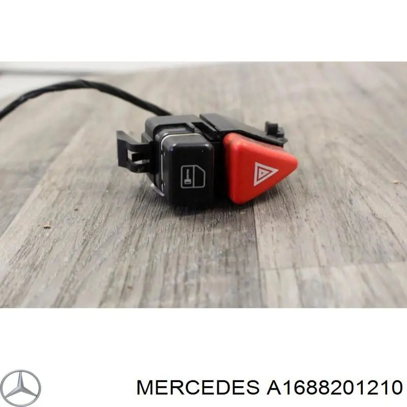 Compre A1688201210 Mercedes Botão de ativação do sinal de emergência