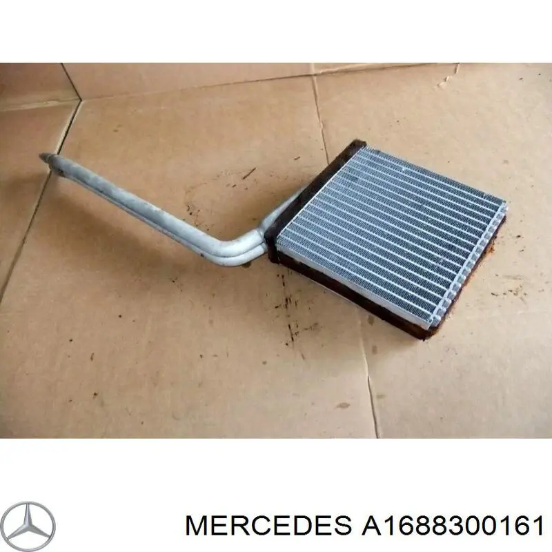Compre A1688300161 Mercedes Radiador de forno (de aquecedor)