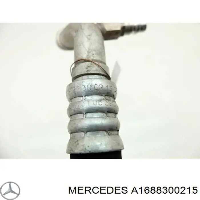 A1688300215 Mercedes Mangueira de aparelho de ar condicionado, desde o vaporizador até o compressor