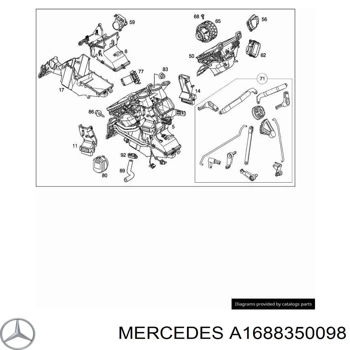 A1688350098 Mercedes 