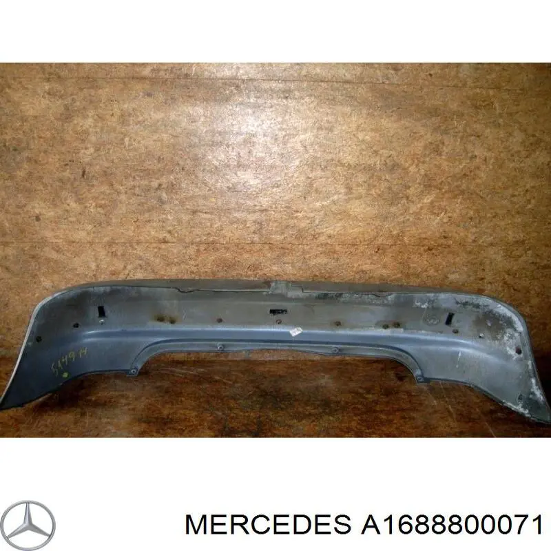 A1688800071 Mercedes Pára-choque traseiro