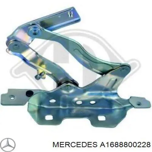 Gozno da capota direito Mercedes A1688800228 preço, a partir de 46,41 USD