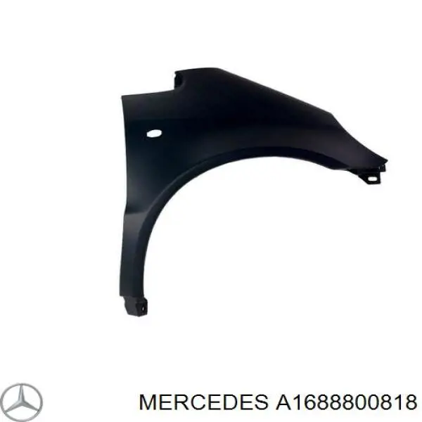 A1688800818 Mercedes Pára-lama dianteiro direito