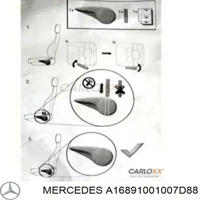 Mercedes A16891001007D88 preço, a partir de 20,24 USD