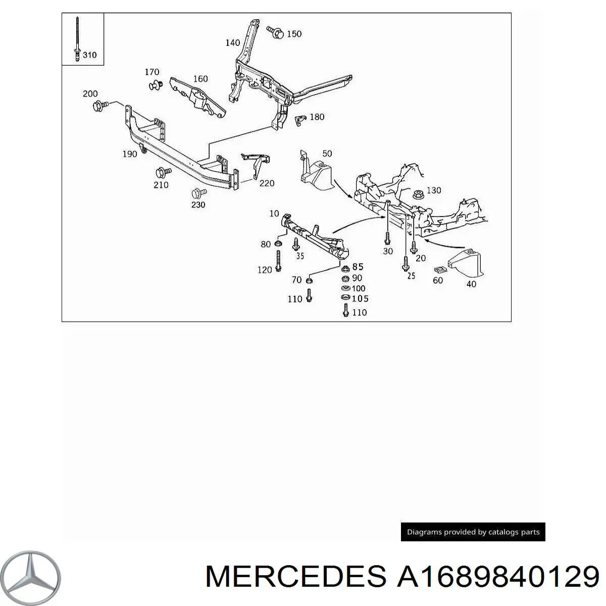 A1689840129 Mercedes 