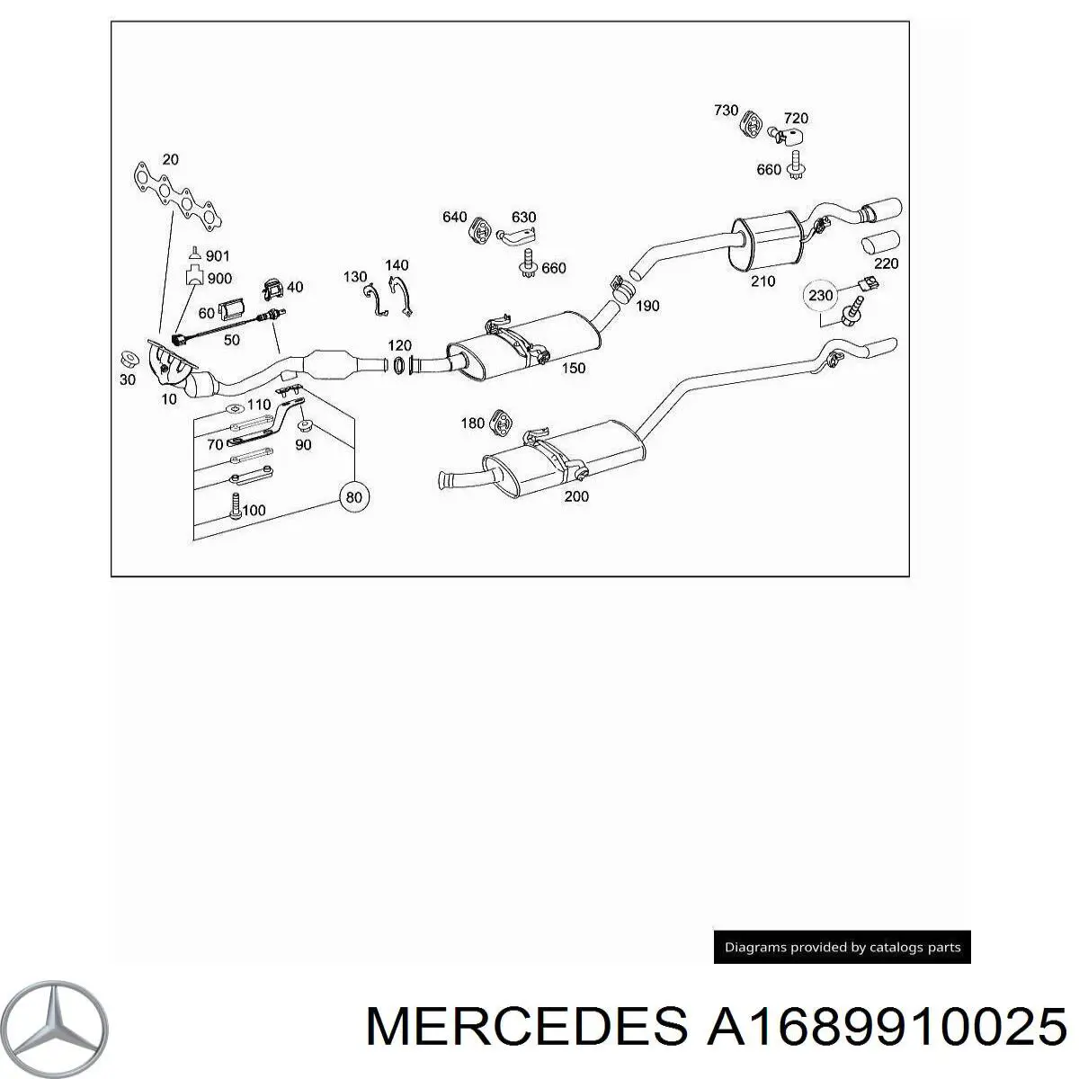  Mercedes A1689910025 preço, a partir de 3,55 USD