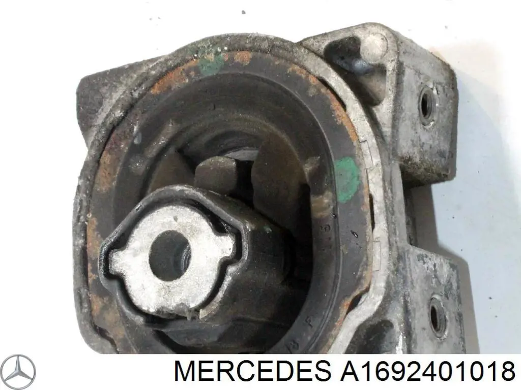 A1692401018 Mercedes Coxim (suporte) direito traseiro de motor