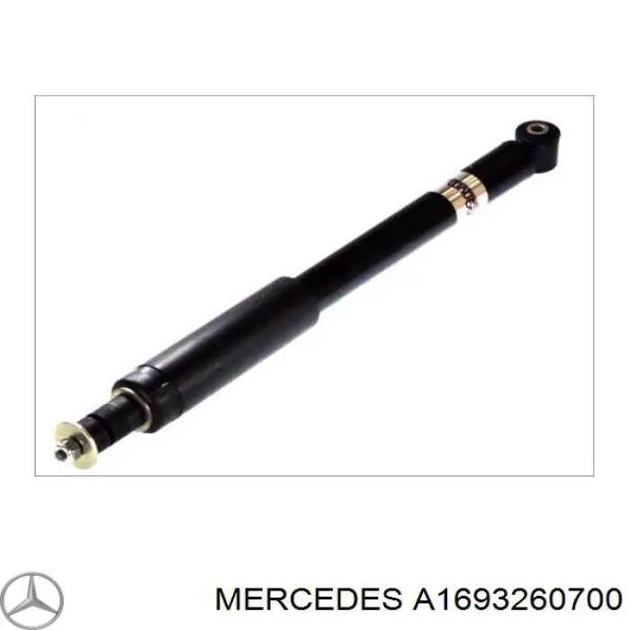 Amortecedor traseiro Mercedes A1693260700 preço, a partir de 37,46 USD