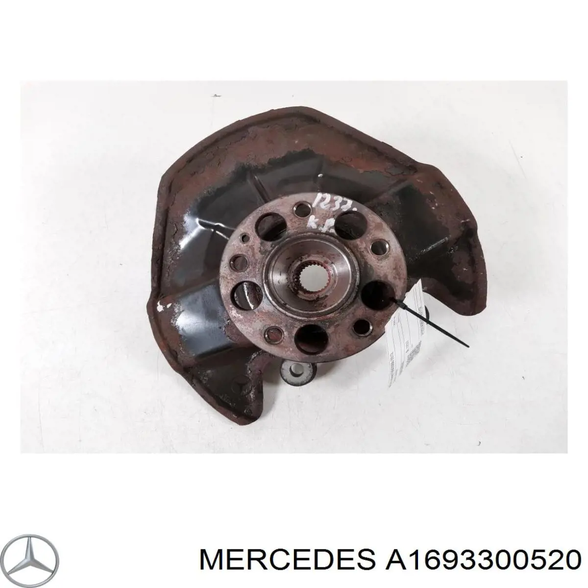 A1693300520 Mercedes Pino moente (extremidade do eixo) dianteiro esquerdo