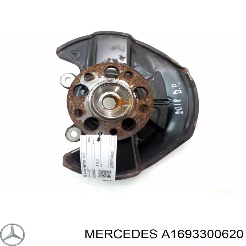 Pino moente (extremidade do eixo) dianteiro direito Mercedes A1693300620 preço, a partir de 116,33 USD