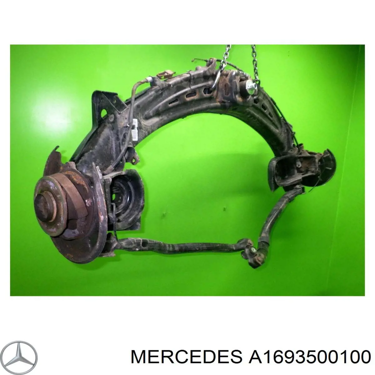 A1693500100 Mercedes Viga de suspensão traseira (plataforma veicular)