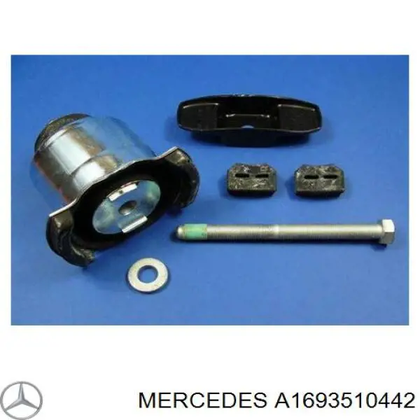 A1693510442 Mercedes Bloco silencioso de viga traseira (de plataforma veicular)