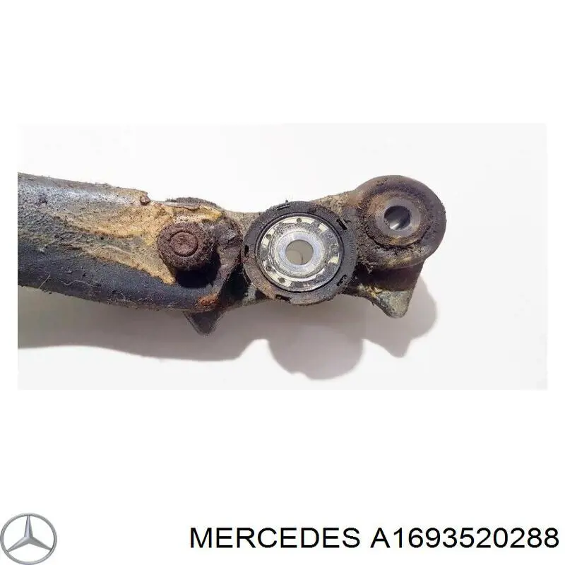 A1693520288 Mercedes Proteção do braço inferior traseiro