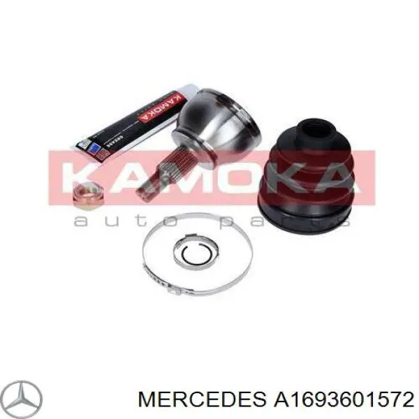 A1693601572 Mercedes Semieixo (acionador) dianteiro direito