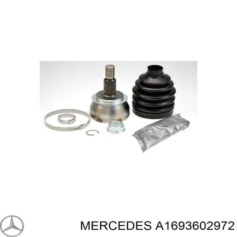 Semieixo (acionador) dianteiro esquerdo Mercedes 1693603372 preço, a partir de 125,58 USD