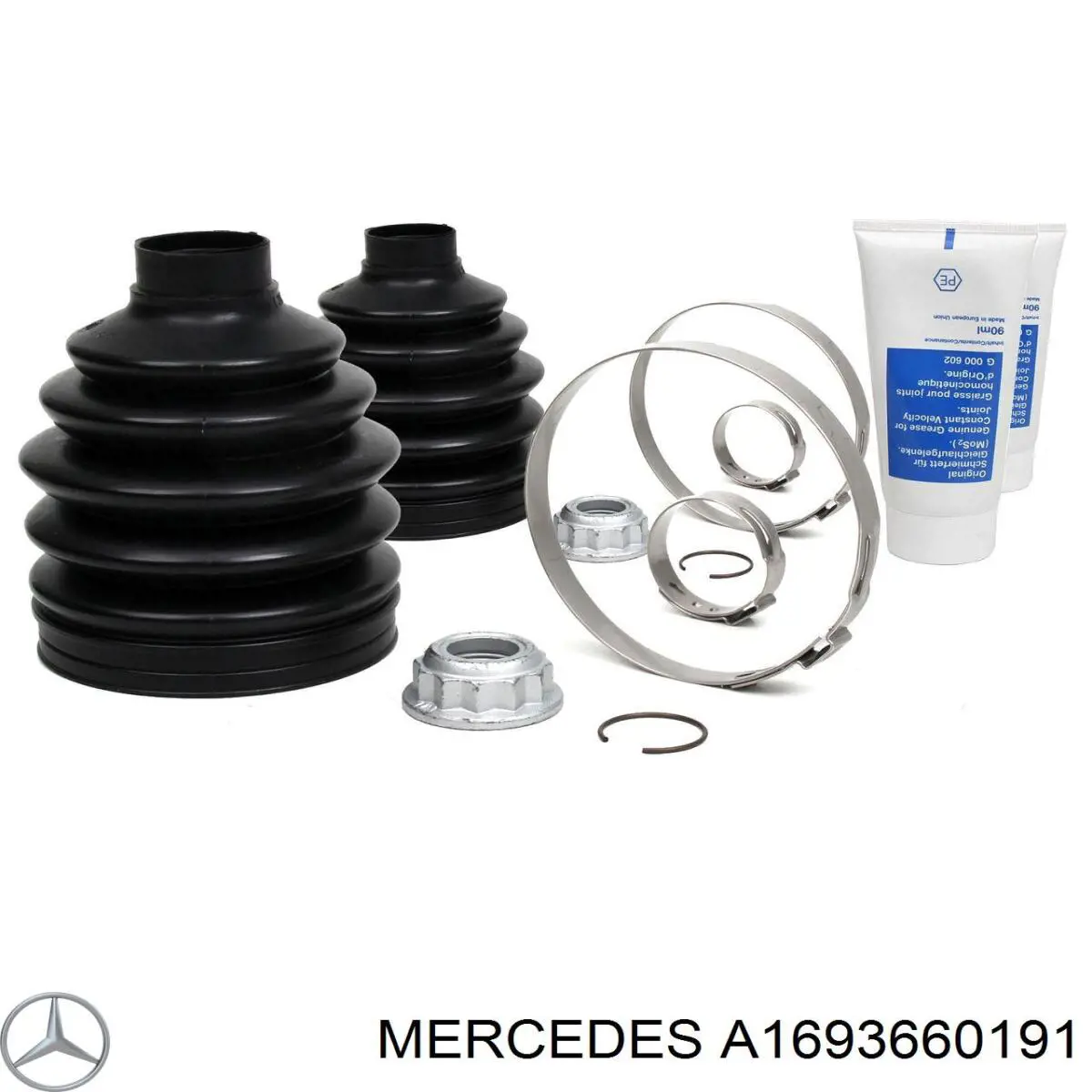 Bota de proteção externa de junta homocinética do semieixo dianteiro Mercedes A1693660191 preço, a partir de 9,27 USD