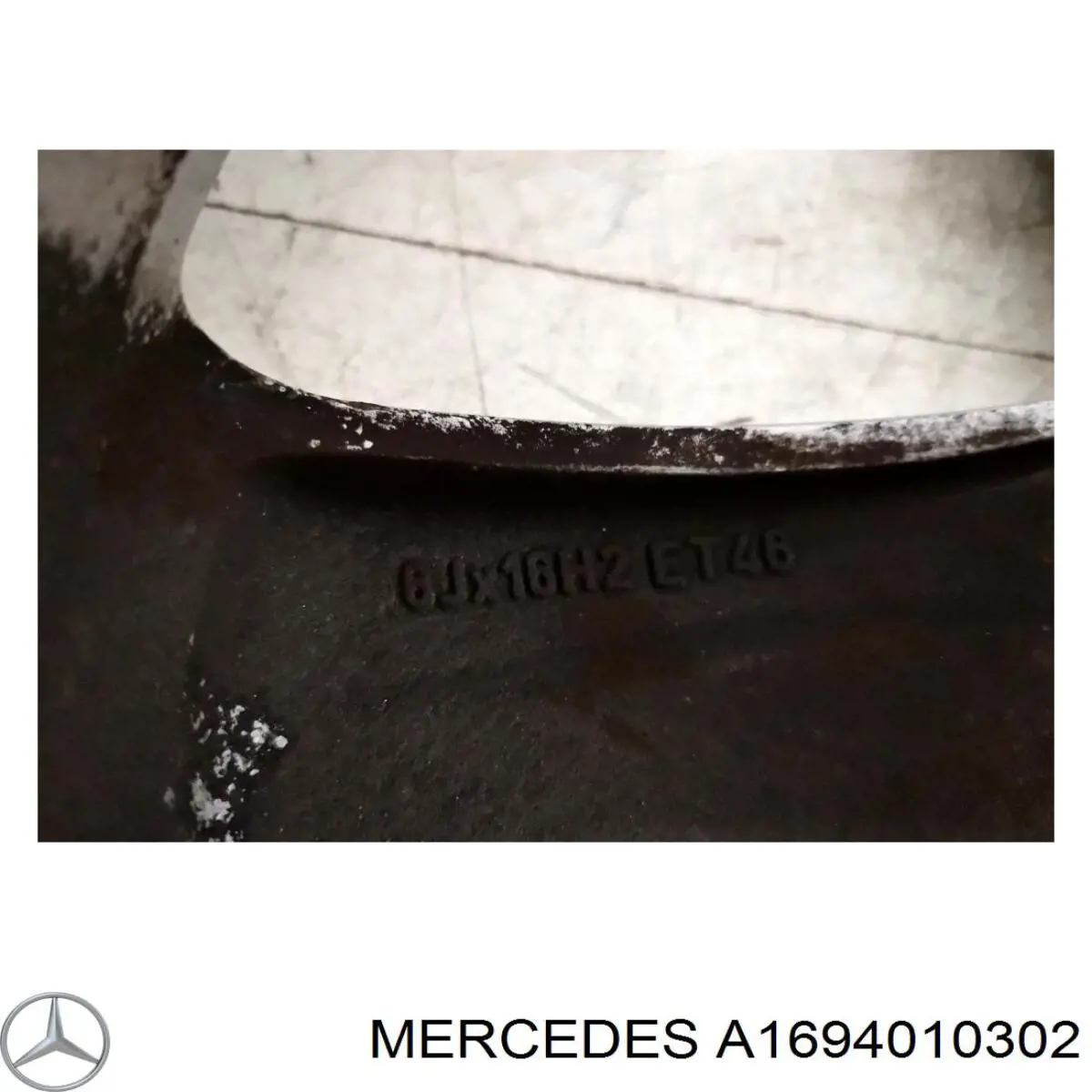 Discos de roda de aleação ligeira (de aleação ligeira, de titânio) Mercedes A1694010302 preço, a partir de 129,57 USD