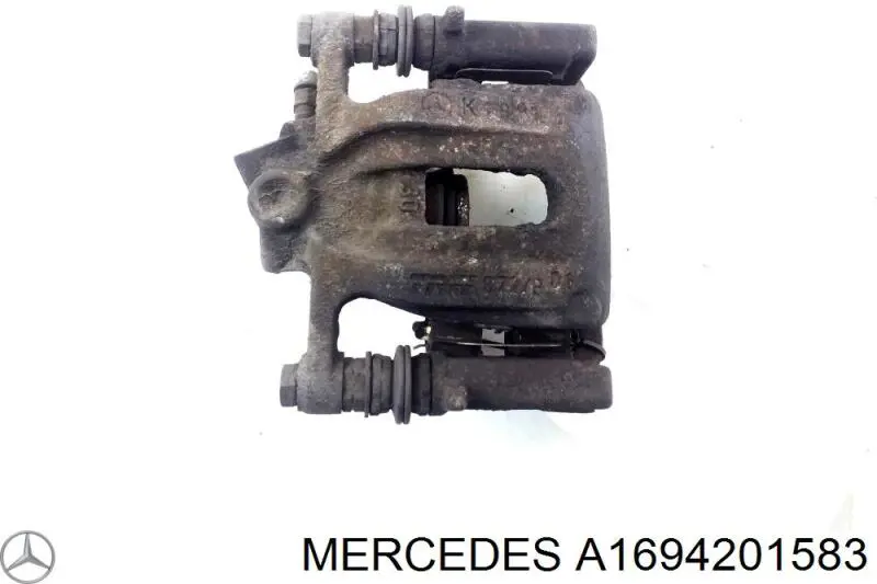 A1694201583 Mercedes Suporte do freio dianteiro esquerdo