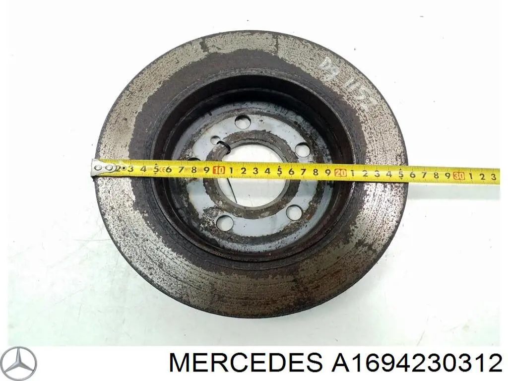 Disco do freio traseiro Mercedes A1694230312 preço, a partir de 53,60 USD