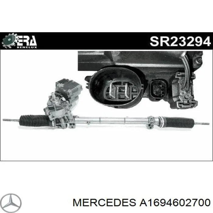 A1694602700 Mercedes Cremalheira da direção