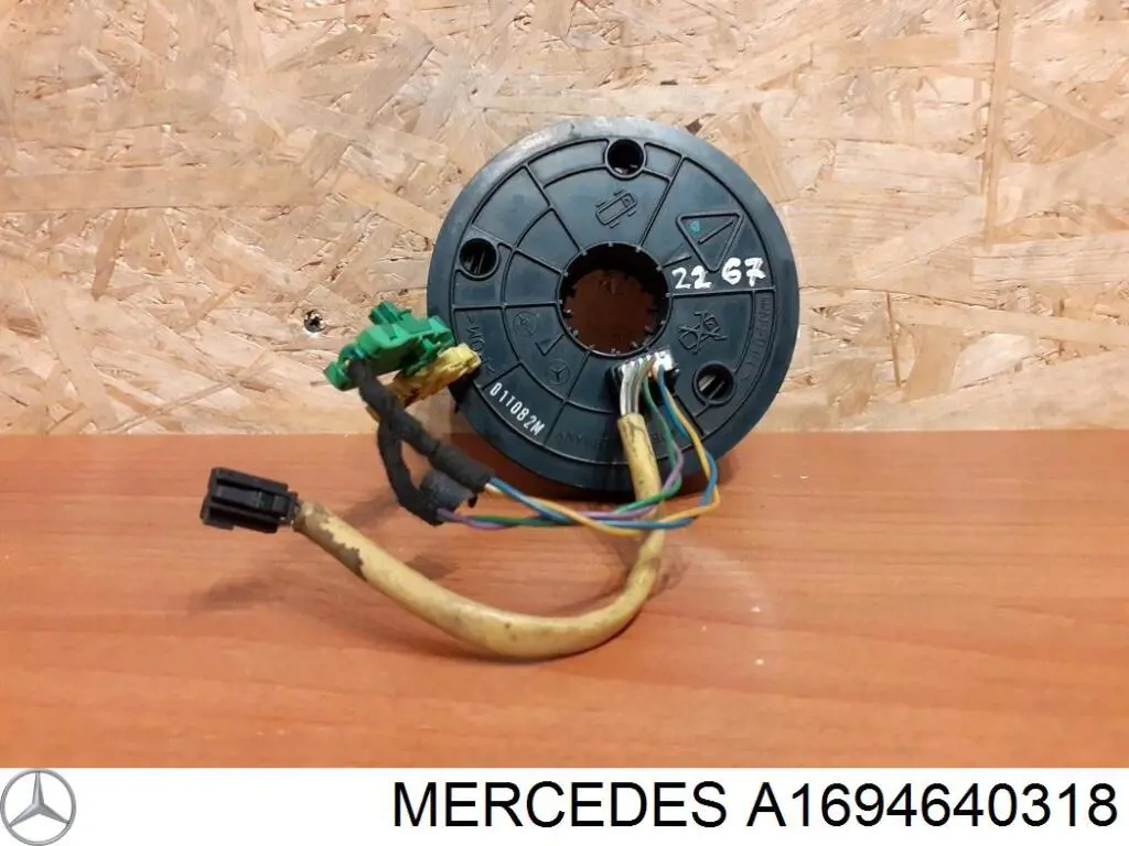 Anel AIRBAG de contato, cabo plano do volante Mercedes A1694640318 preço, a partir de 310,40 USD