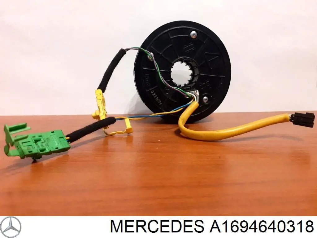 A1694640318 Mercedes Anel AIRBAG de contato, cabo plano do volante