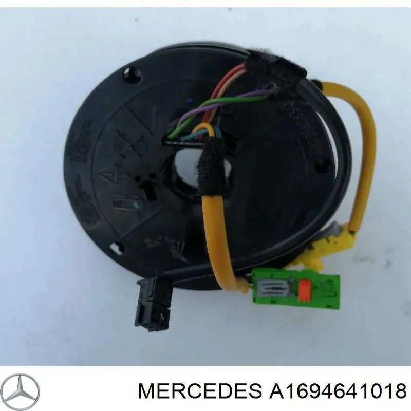 A1694641018 Mercedes Anel AIRBAG de contato, cabo plano do volante