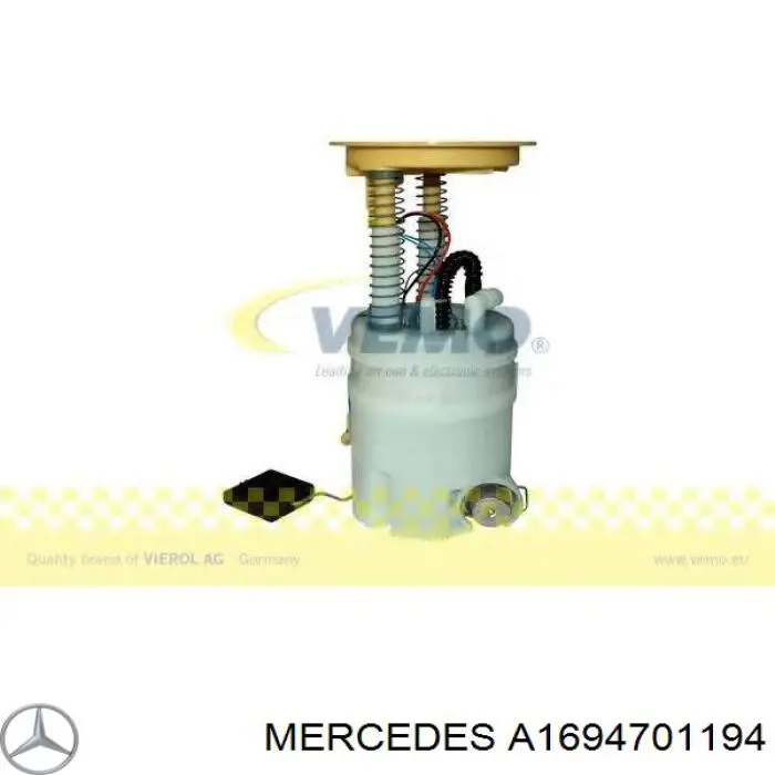 A1694701194 Mercedes Módulo de bomba de combustível com sensor do nível de combustível