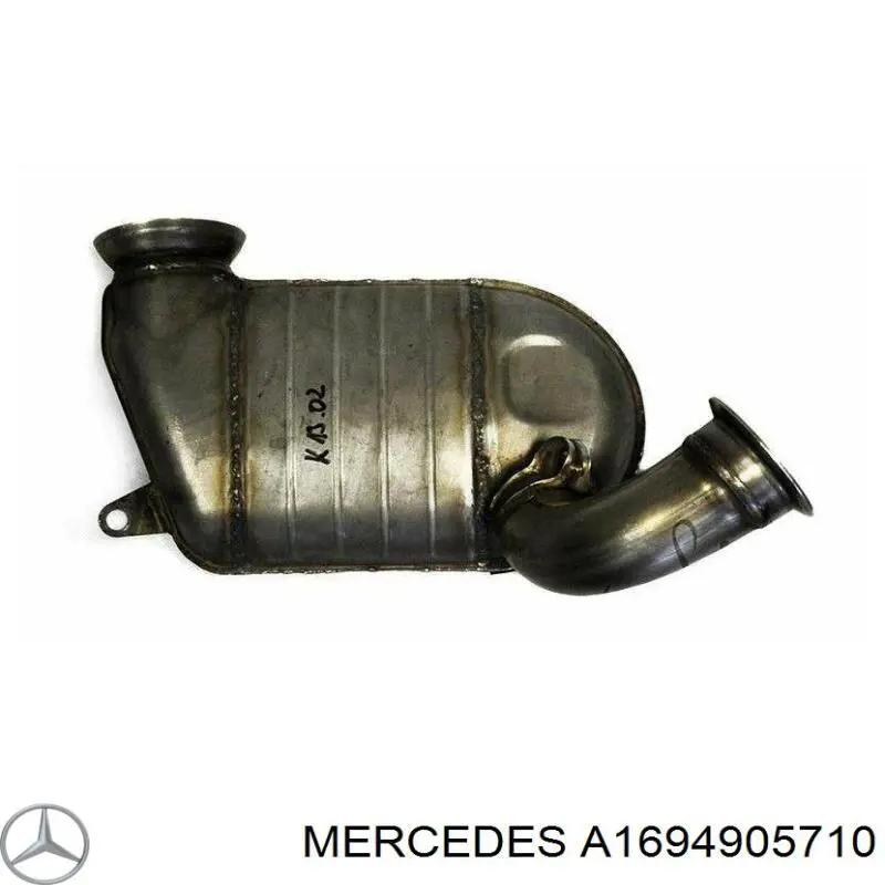 Compre A1694905710 Mercedes Convertidor - catalisador